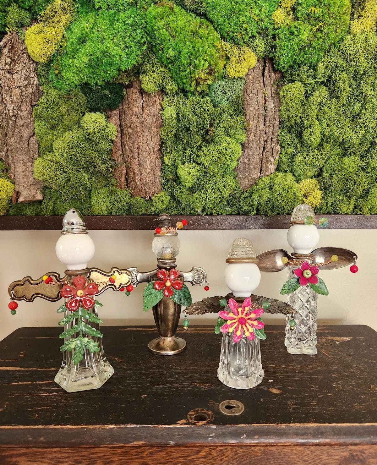 Vintage Salt Shaker Angels