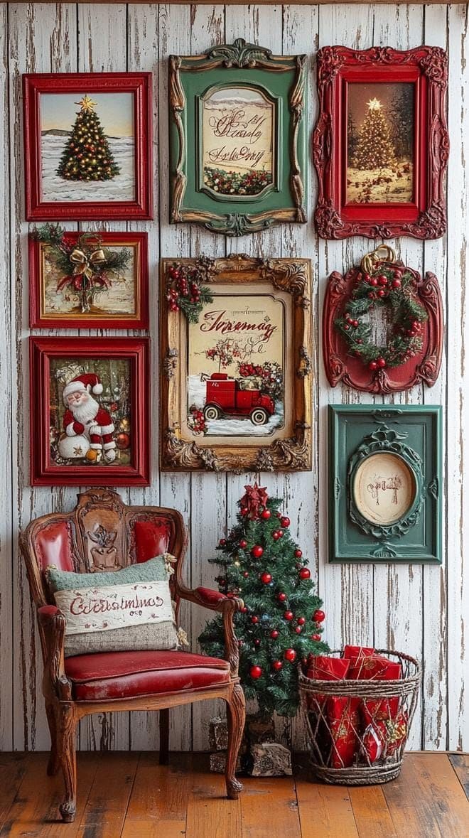 Vintage Santa Gallery Corner