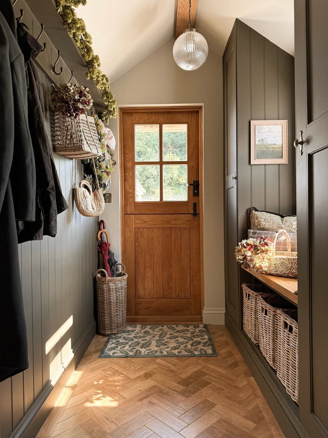 Welcoming Cottage Entryway