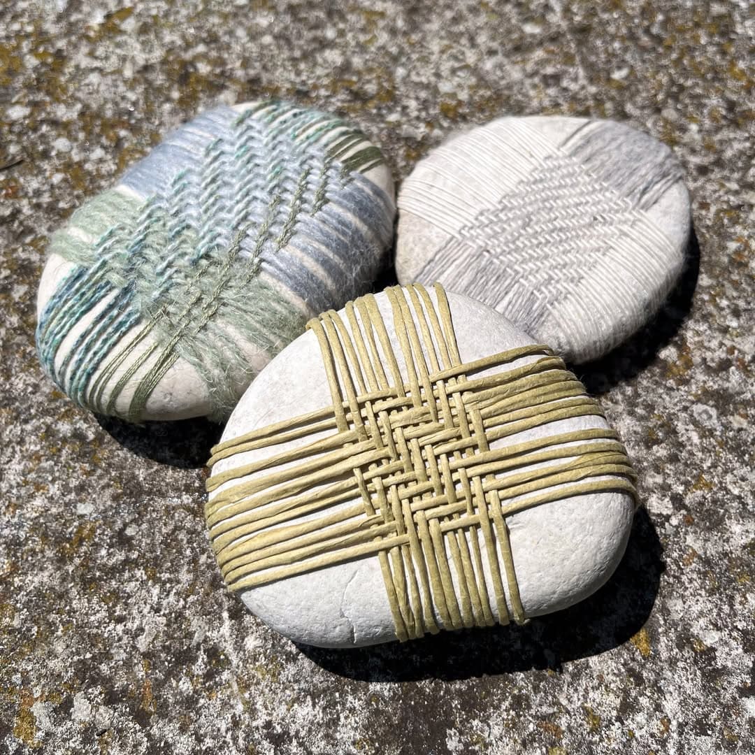 Woven Stone Art