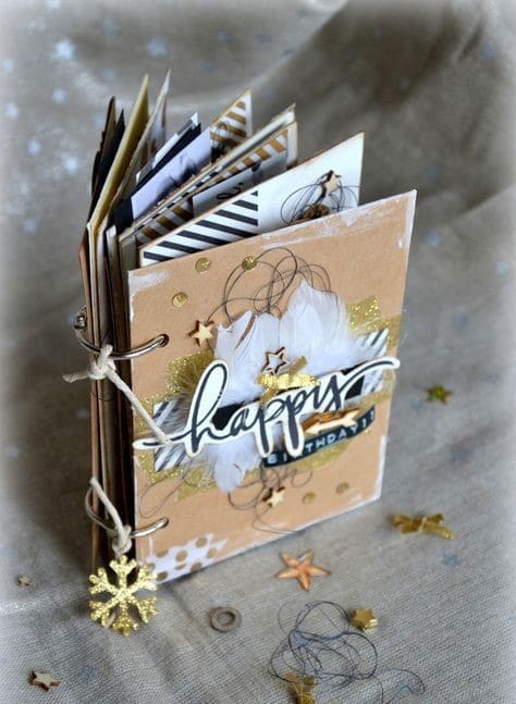 Brown Paper Memory Journal Album