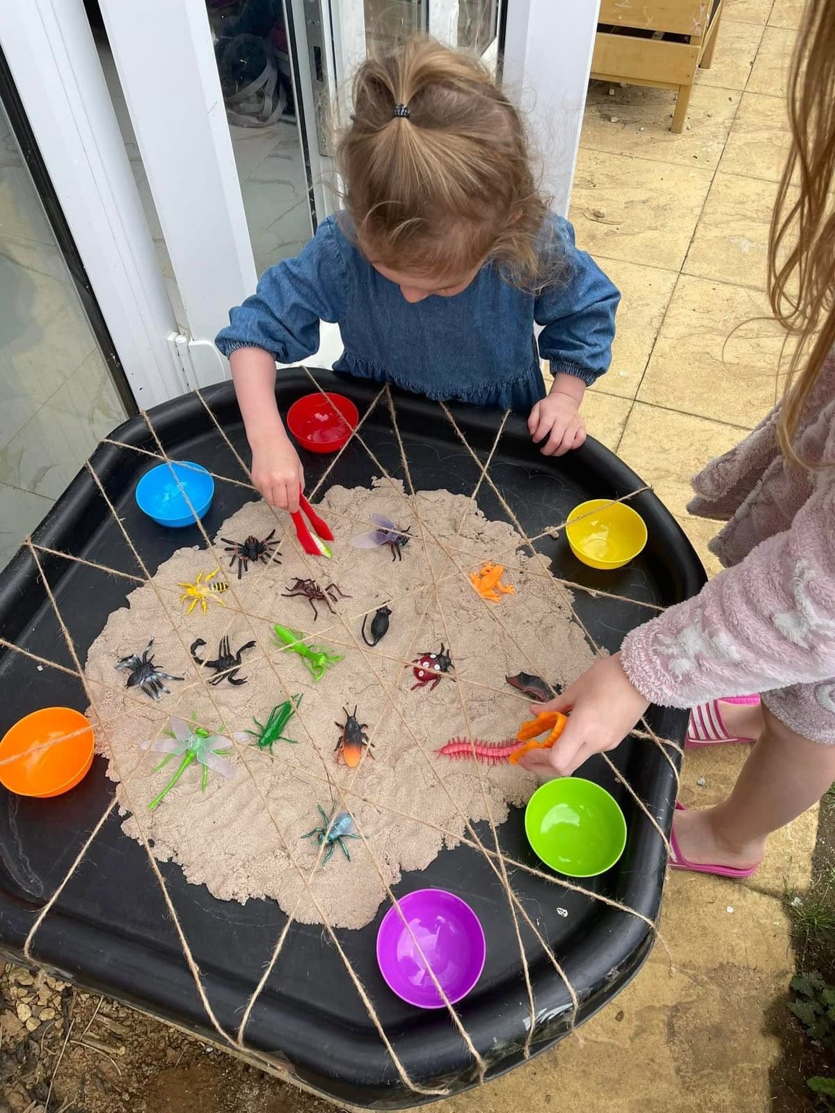 Bug Rescue Sensory Bin