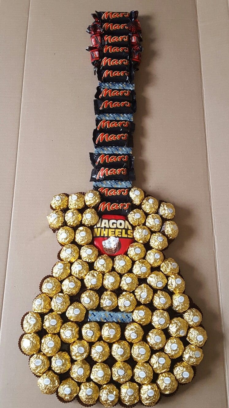 Chocolate Guitar Gift Creation