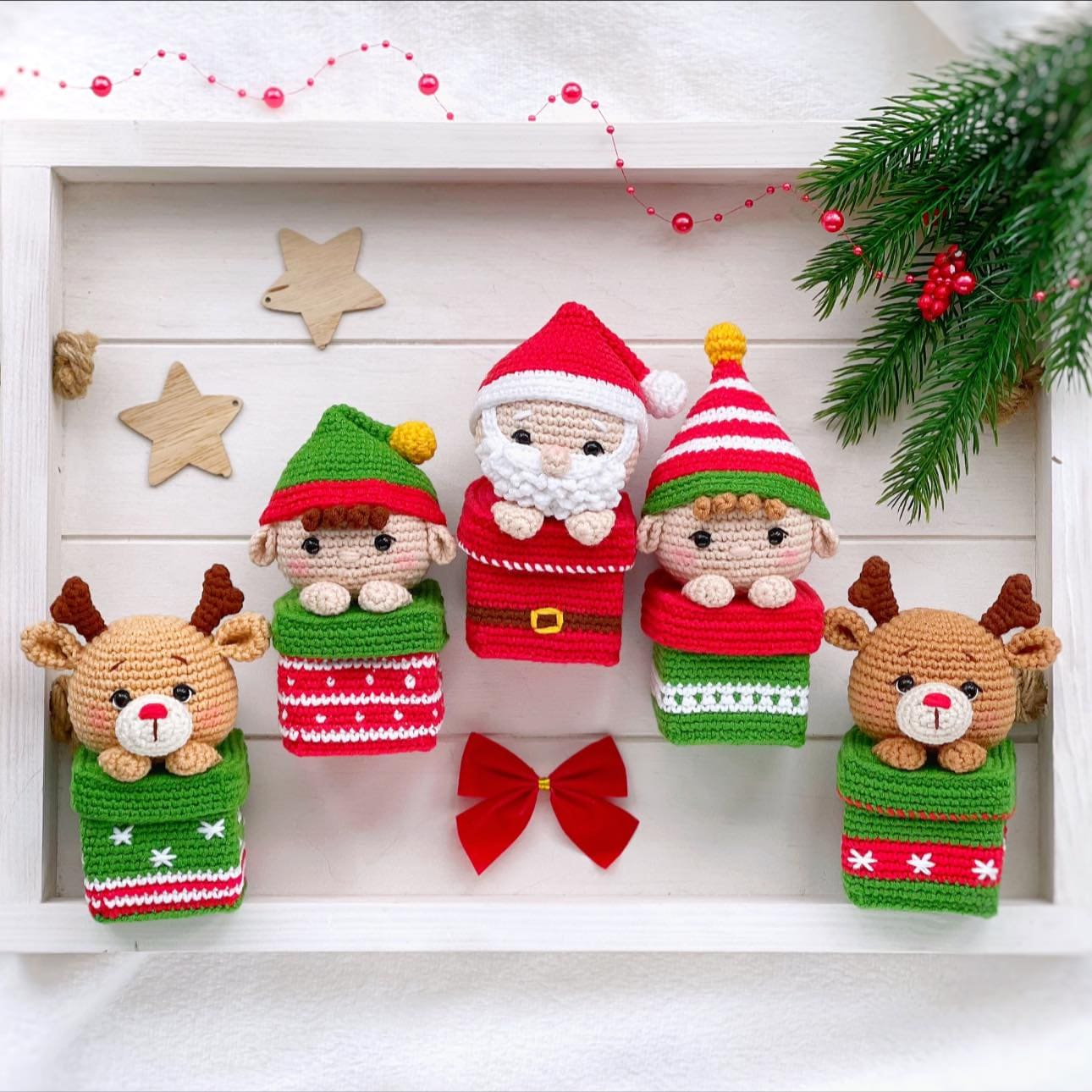 Christmas Crochet Characters