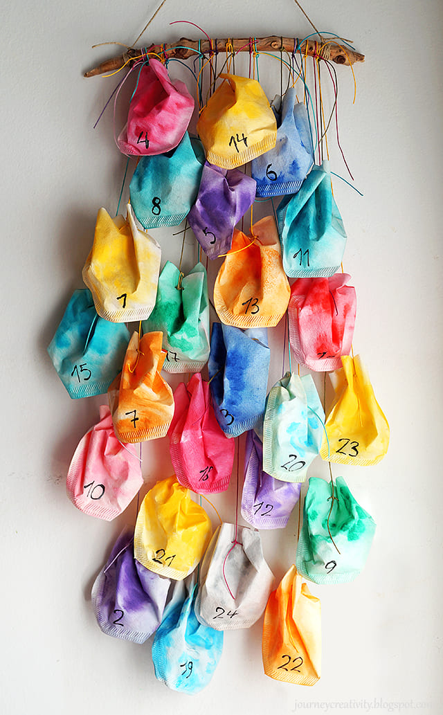 Coffee Filter Advent Calendar