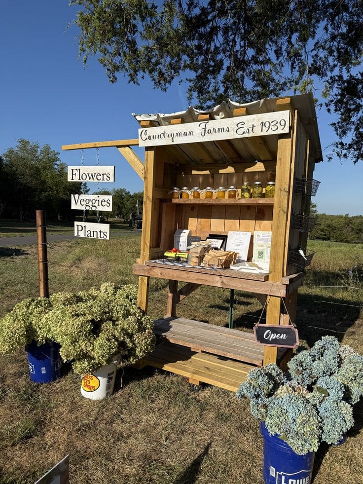 22 Charming DIY Farm Stand Ideas to Inspire Your Homestead Countryman Farms Roadside Stand