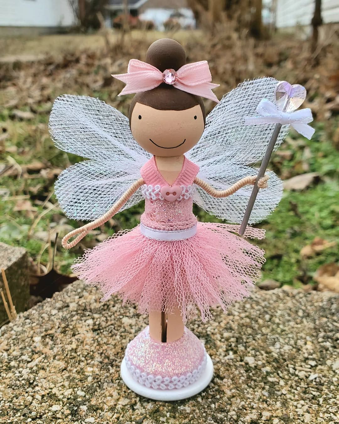 20 Fairy Doll Crafts to Create Your Own Fantasy World Elegant Pink Fairy Doll Craft