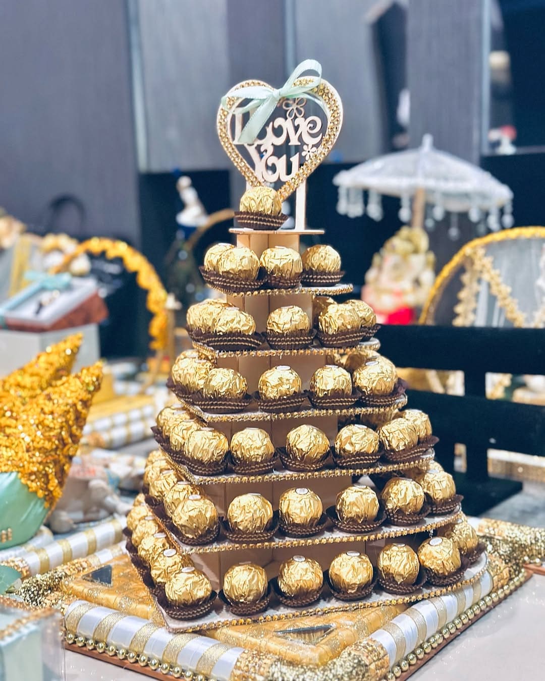 Ferrero Rocher Pyramid Tower Gift