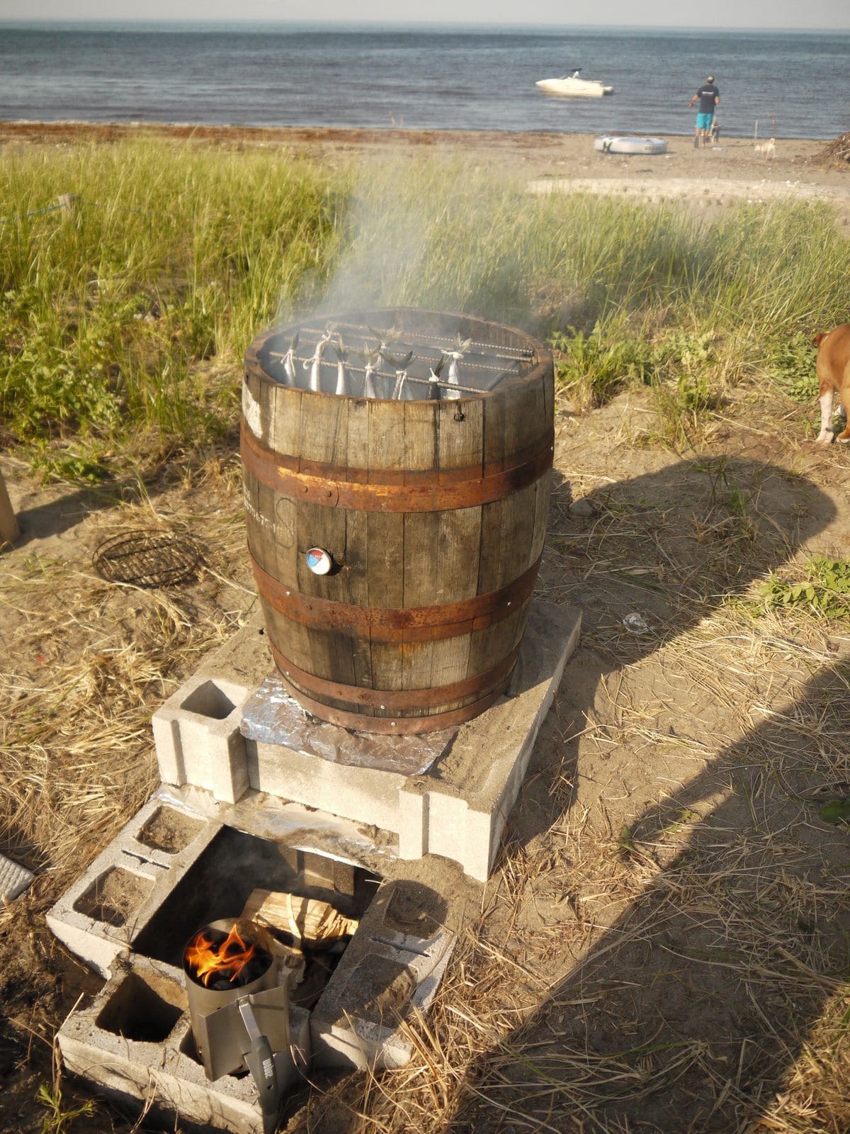 Fish Barrel Smoker