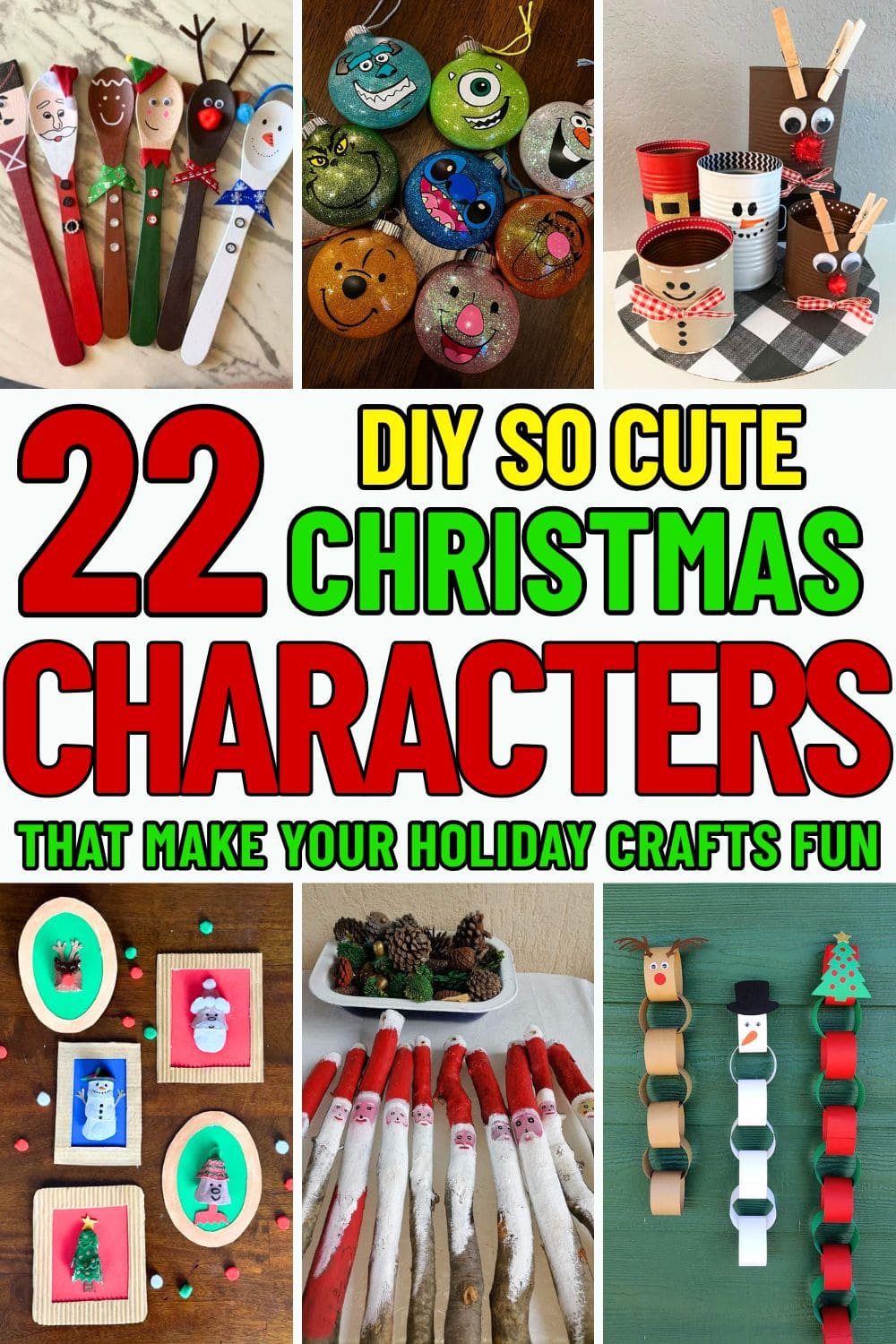 Bring Santa and Friends to Life with These 20+ Christmas Character Crafts