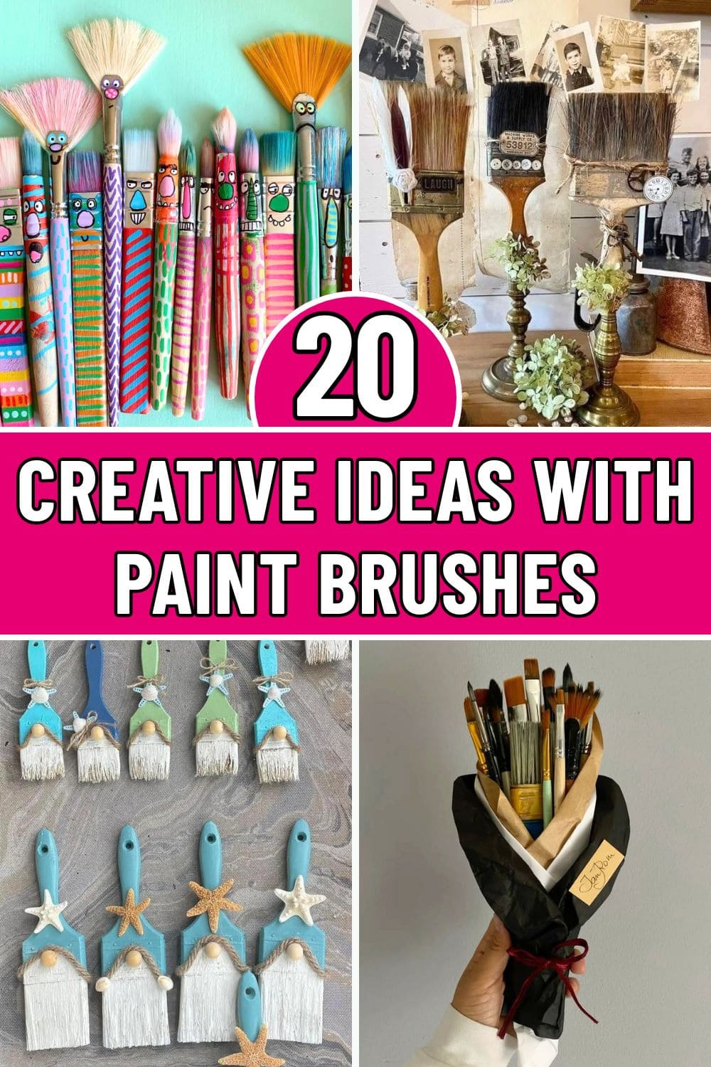 20 Brilliant Ways to Give Paint Brushes a Second Life 20 Brilliant Ways to Give Paint Brushes a Second Life