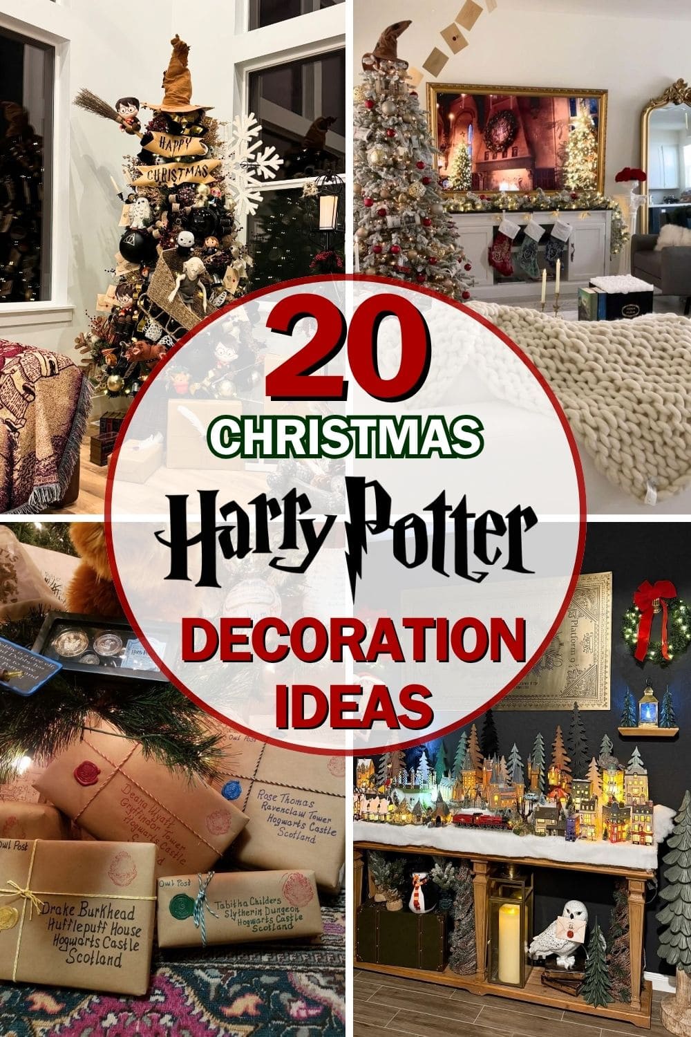 20 Magical Harry Potter Christmas Decor Ideas to Enchant Your Home 20 Magical Harry Potter Christmas Decor Ideas to Enchant Your Home