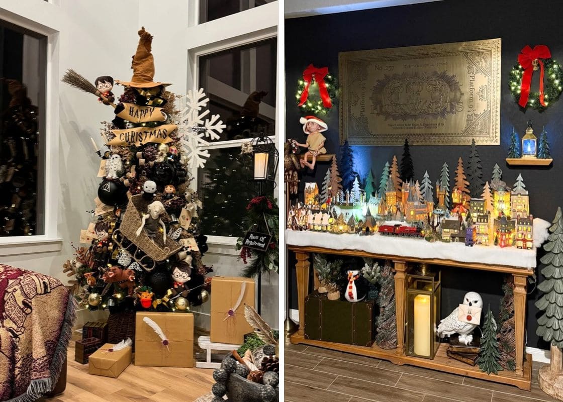20 Magical Harry Potter Christmas Decor Ideas to Enchant Your Home