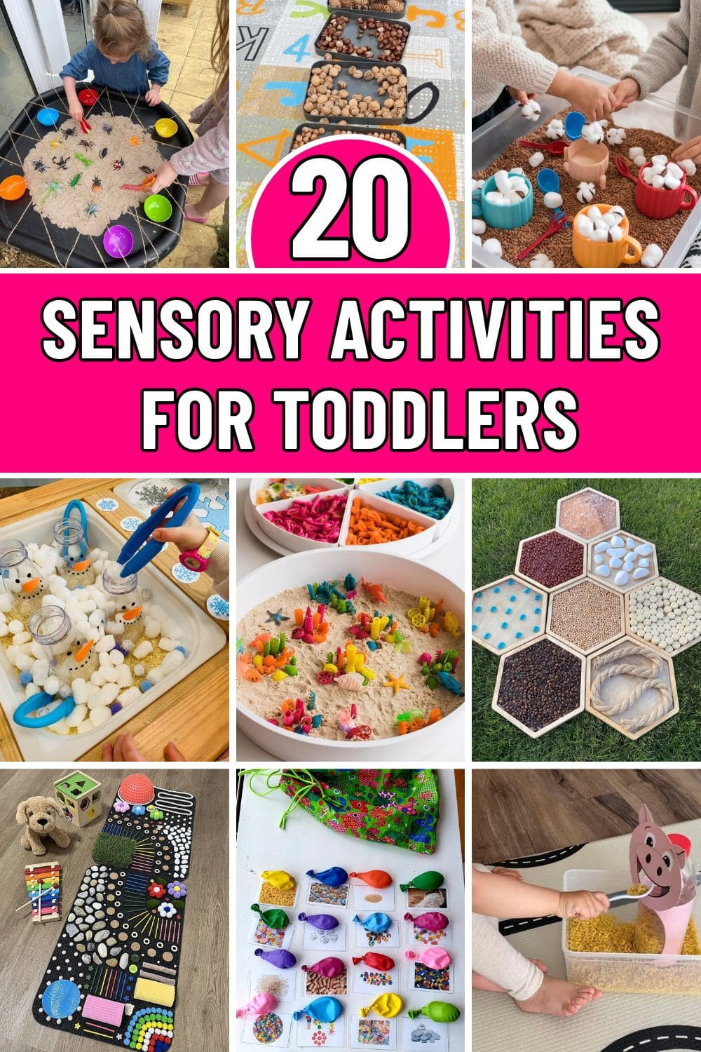 20 Fun DIY Sensory Activities for Toddlers to Explore and Learn