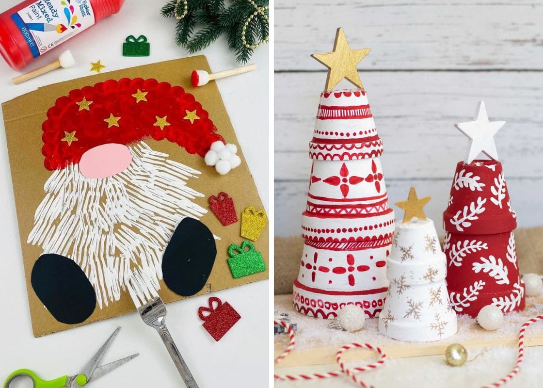 22 Adorable Christmas Painting Crafts for a Festive Home