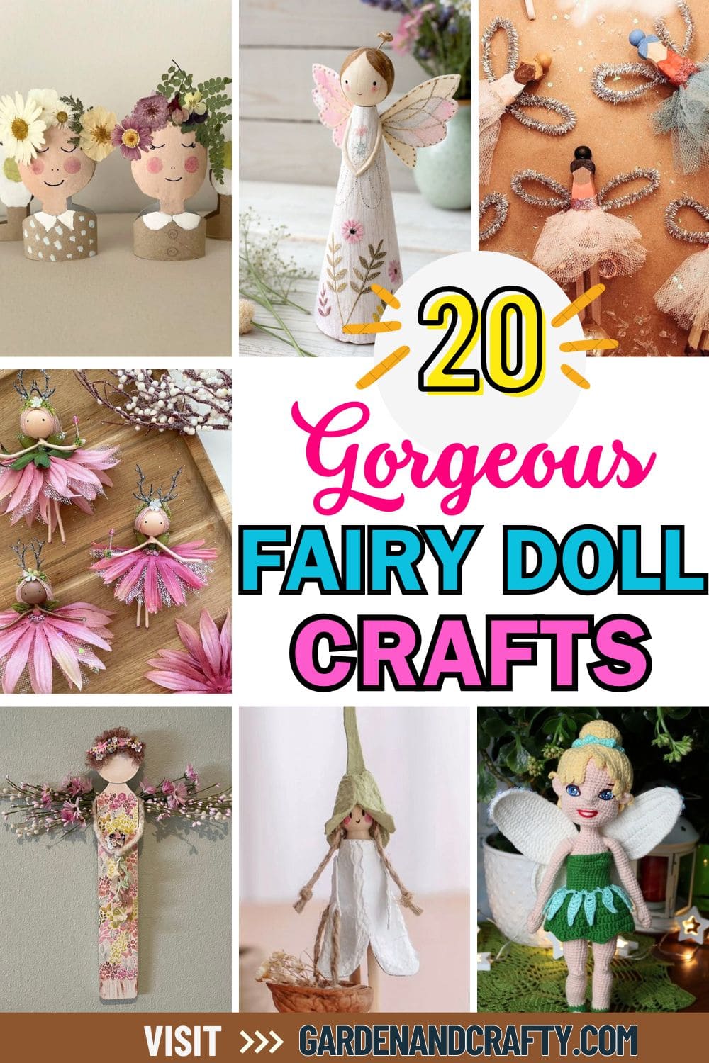 20 Fairy Doll Crafts to Create Your Own Fantasy World 20 Fairy Doll Crafts to Create Your Own Fantasy World