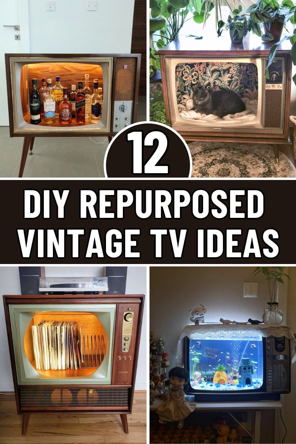12 Old TV Makeovers to Give Nostalgia a Modern Twist 12 Old TV Makeovers to Give Nostalgia a Modern Twist