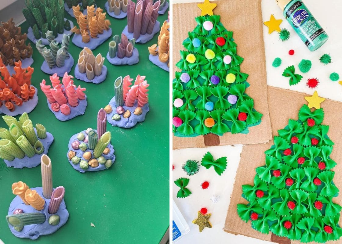 20 Fun and Easy Pasta Crafts for Kids and Adults Alike