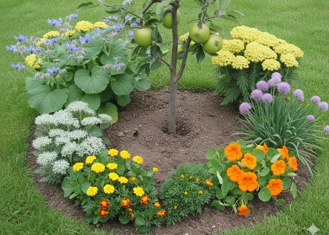 7 Best Companion Plants for Apple Trees