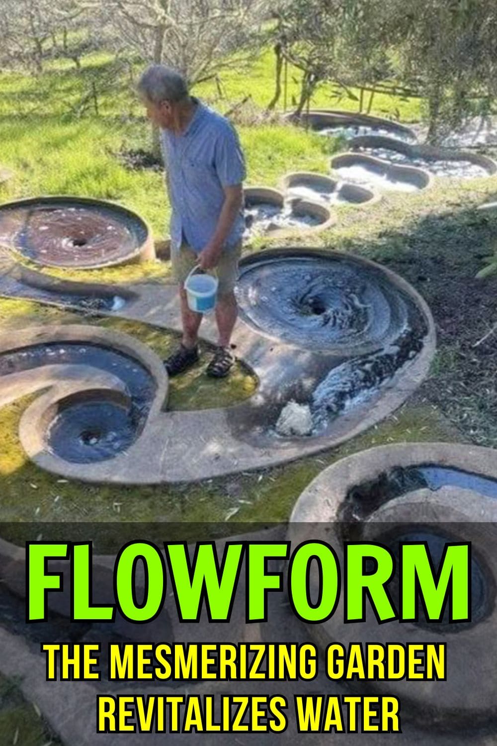 Flowforms: The Mesmerizing Garden Feature That Revitalizes Water Naturally