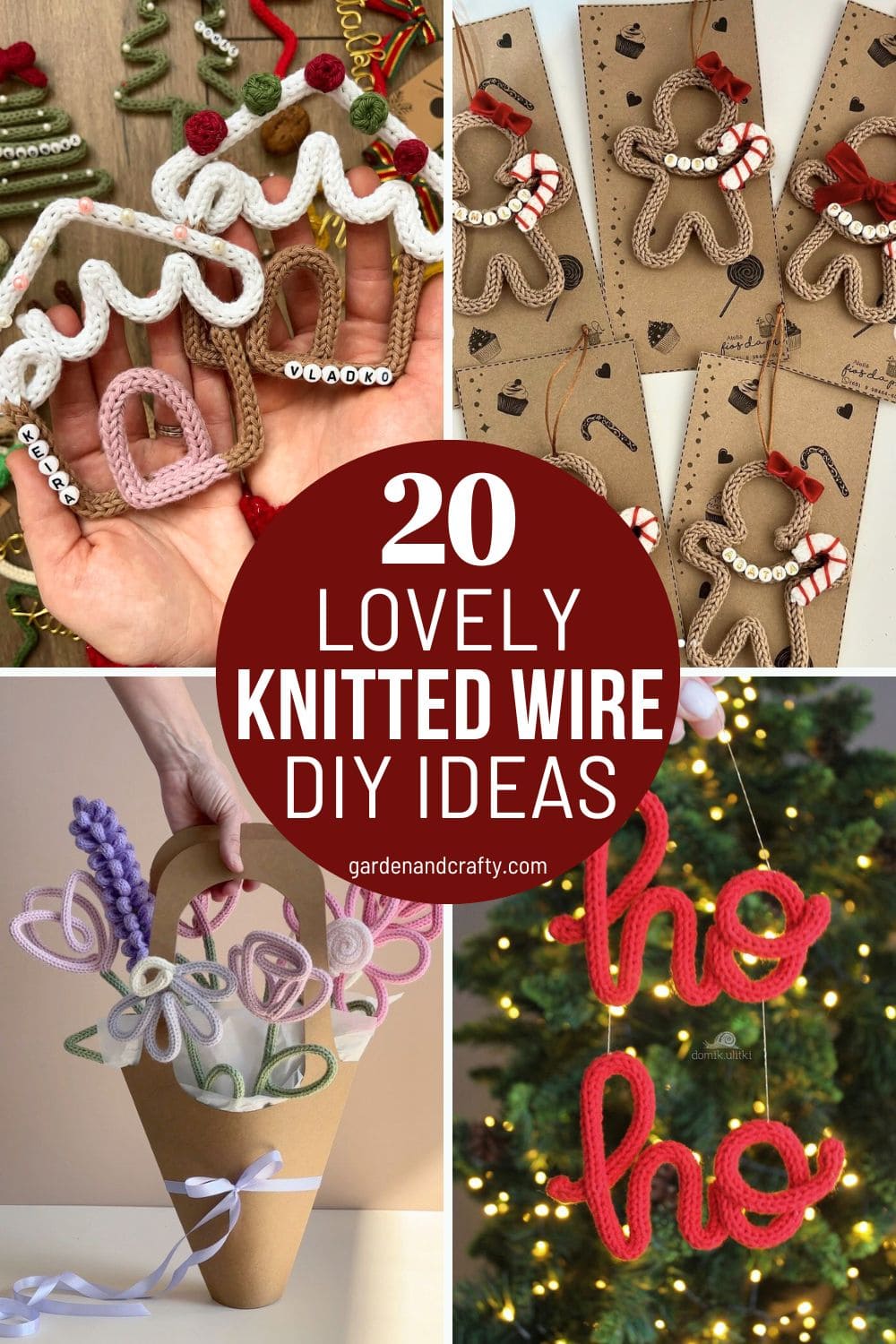 20 Lovely DIY Knitted Wire Craft Ideas You Must Try 20 Lovely DIY Knitted Wire Craft Ideas You Must Try