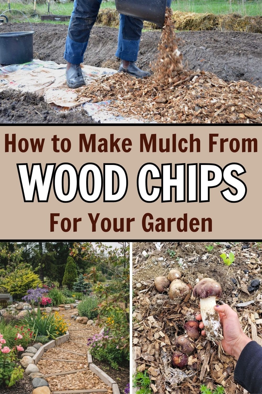 How to Make Mulch from Wood Chips for Your Garden How to Make Mulch from Wood Chips for Your Garden