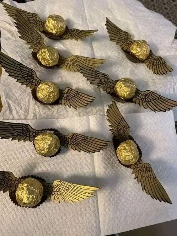 Golden Snitch Ferrero Chocolates