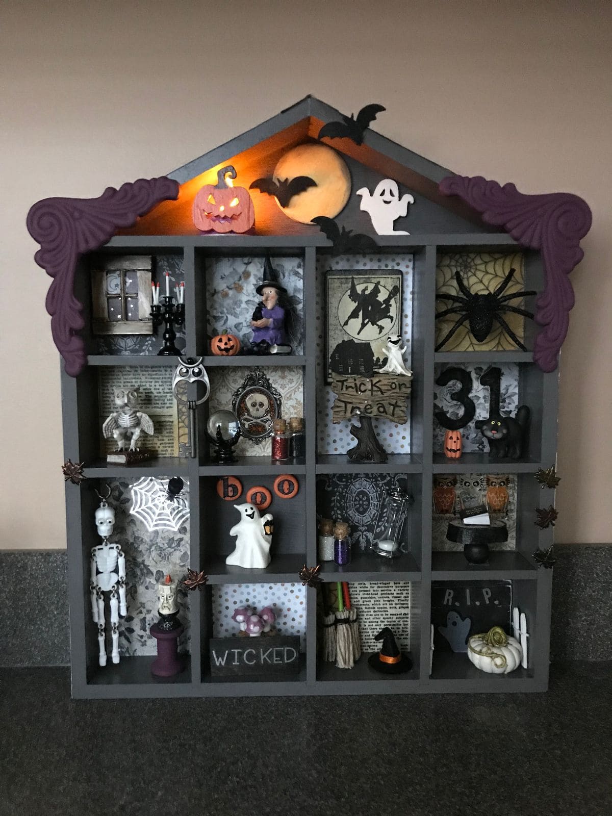 20 Unique Shadow Box Crafts to Showcase Your Treasured Keepsakes Haunted Miniatures Shadow Box