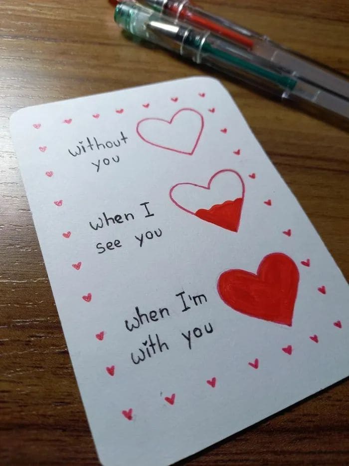 20 Handmade Valentine’s Card Ideas That Make Your Love Note Unforgettable Love Levels Doodle Card
