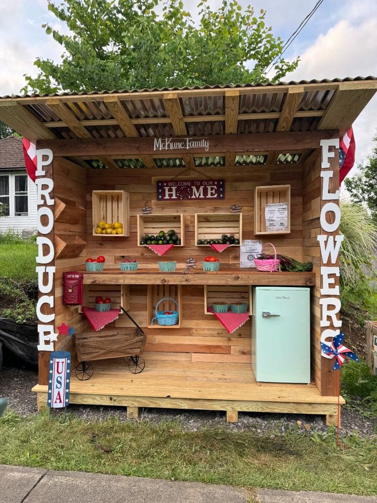 22 Charming DIY Farm Stand Ideas to Inspire Your Homestead McKune Family Produce and Flower Stand