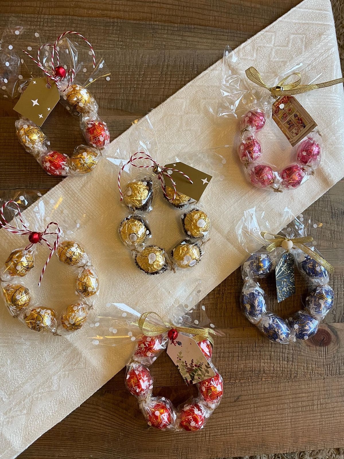 Mini Ferrero Chocolate Wreath Gifts