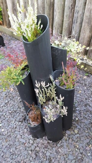 PVC Pipe Planter Tower