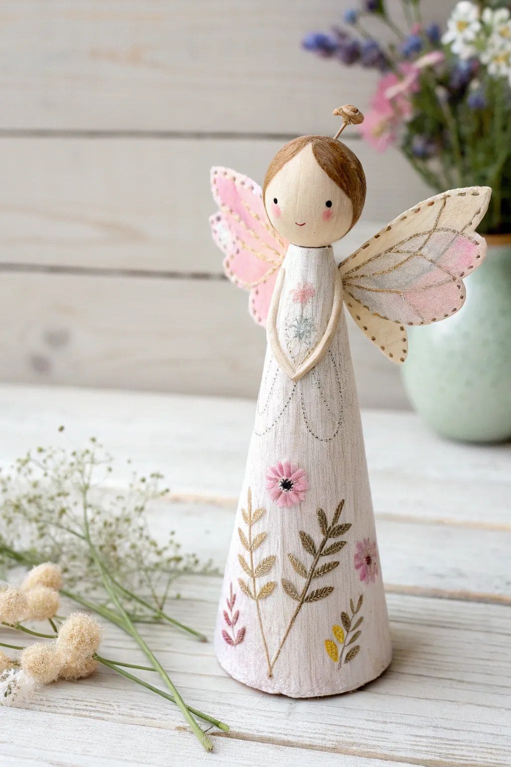 20 Fairy Doll Crafts to Create Your Own Fantasy World Pastel Garden Fairy Doll