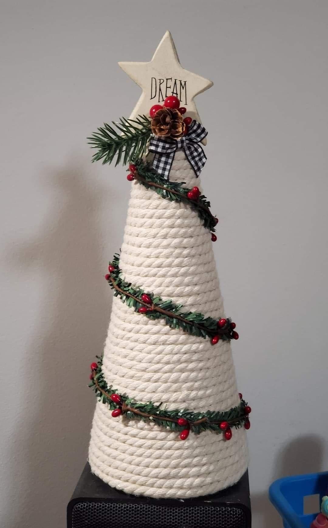 Rope Christmas Tree