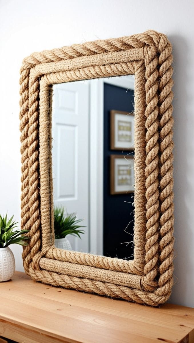 Rope Mirror Frame