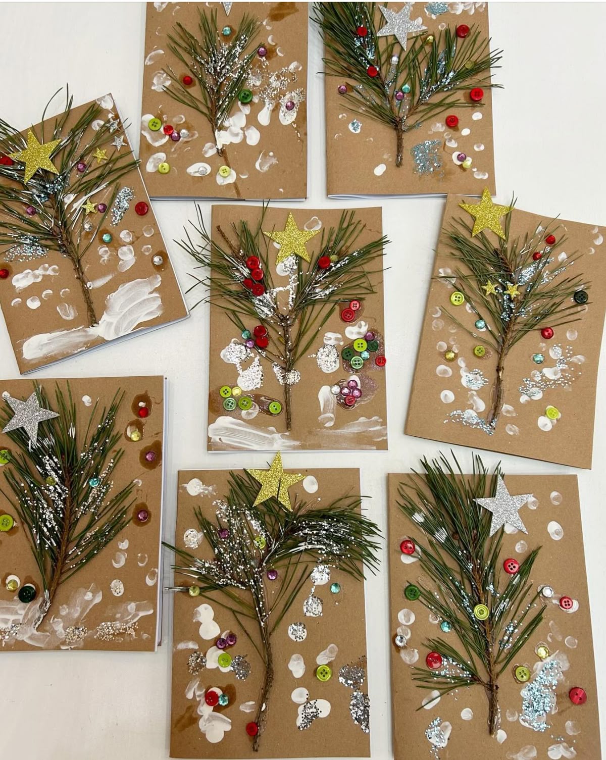 Easy Guide to Making Rustic Pine Branch Christmas Cards Easy Guide to Making Rustic Pine Branch Christmas Cards
