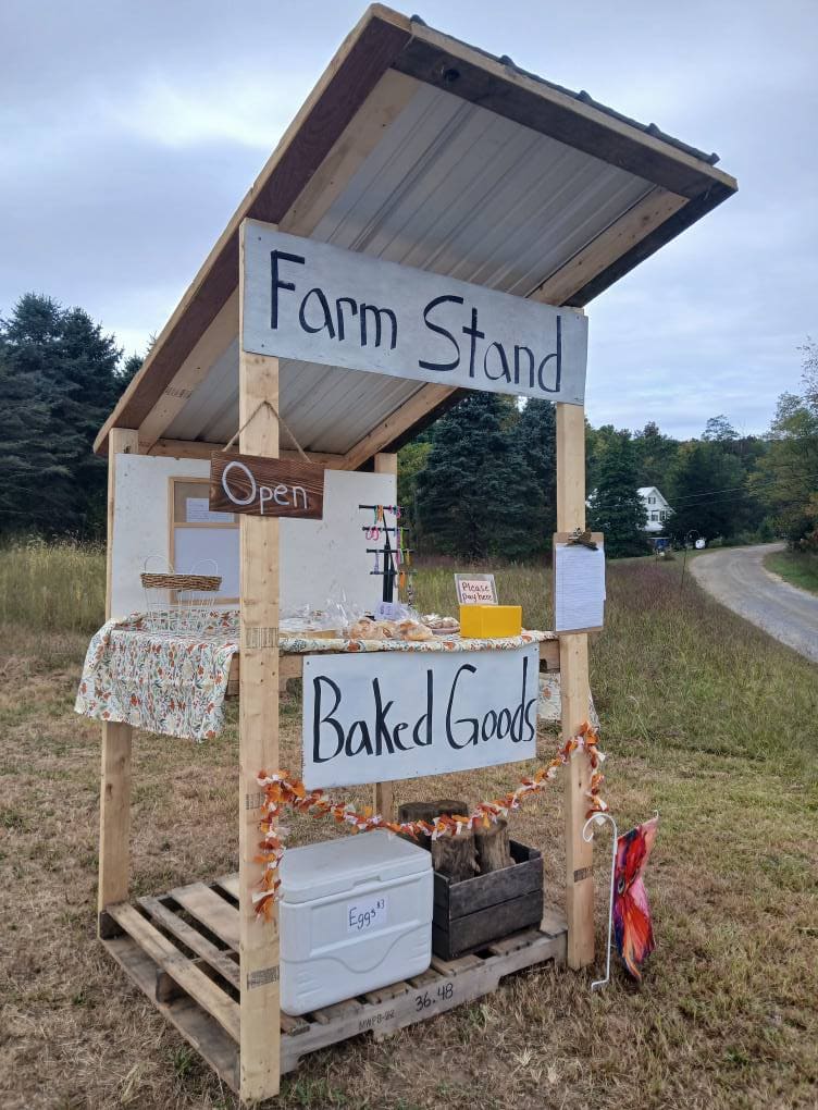 22 Charming DIY Farm Stand Ideas to Inspire Your Homestead Simple Country Baked Goods Stand