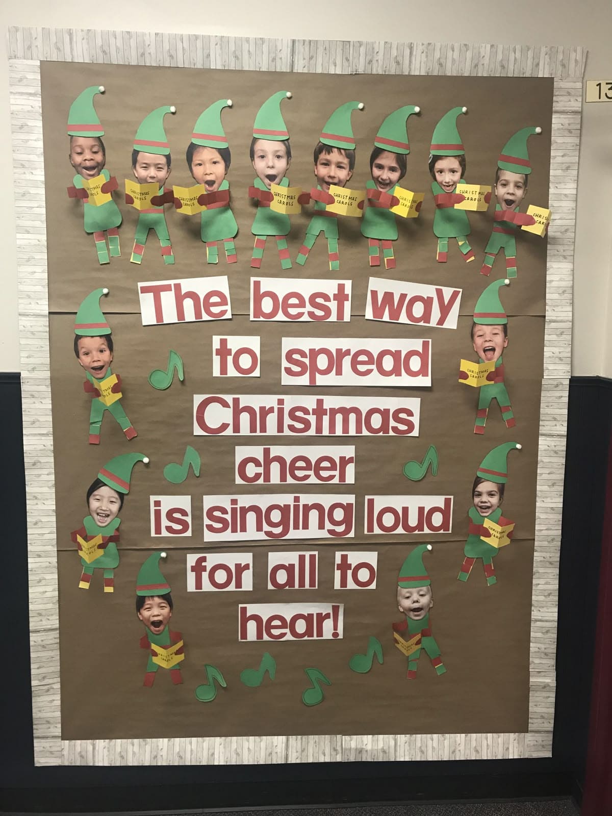 Singing Elves Christmas Board