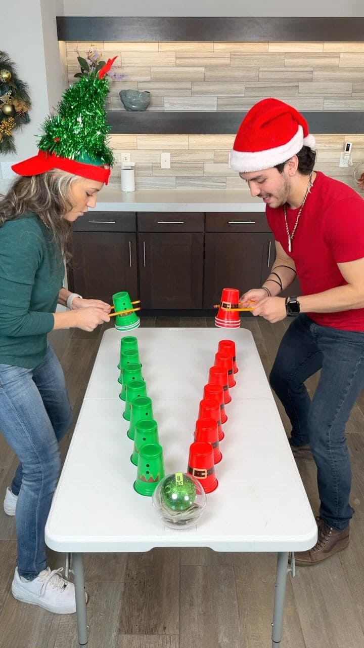 Stack Em Santa Cup Race