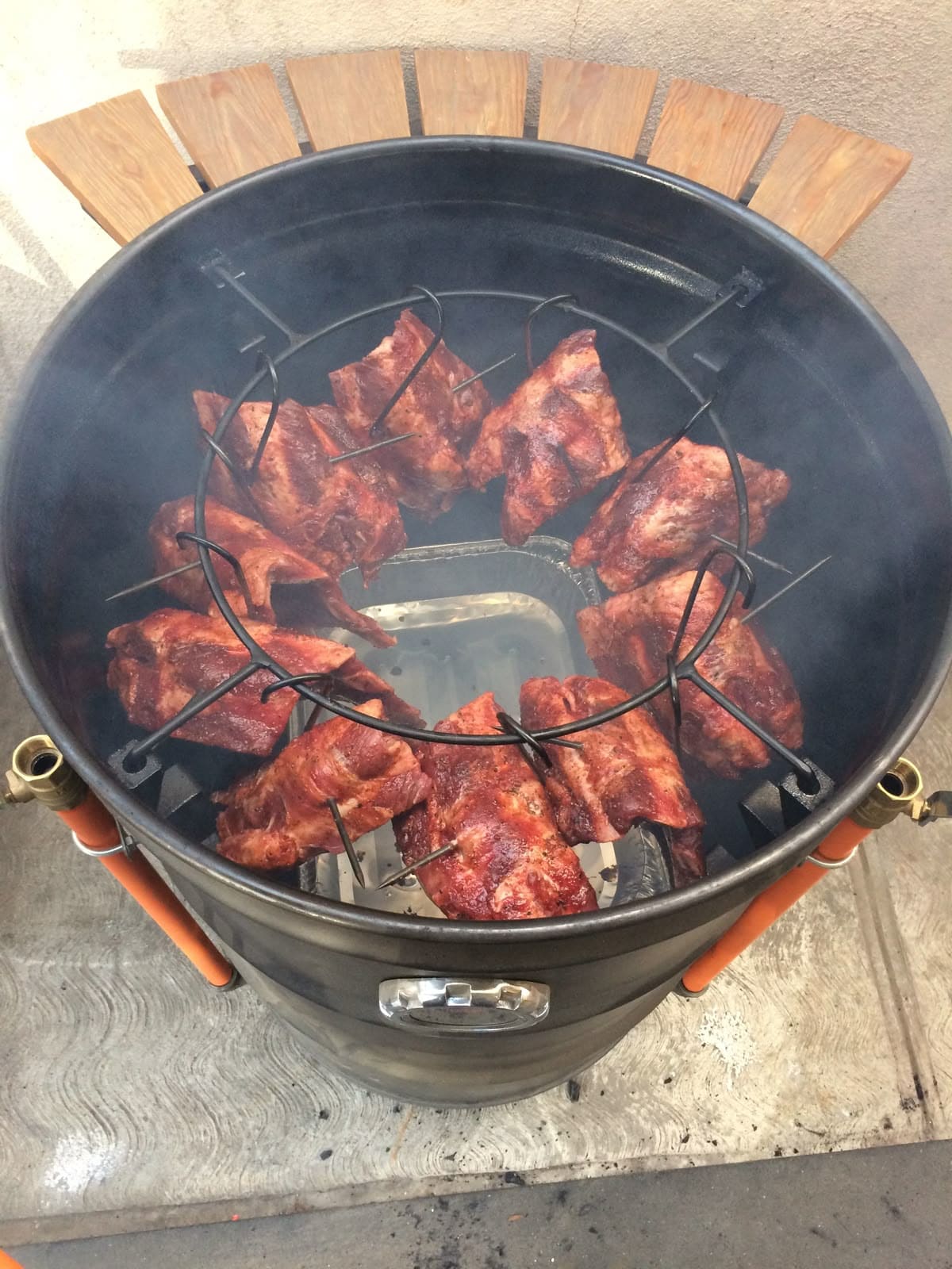 Vertical Barrel Smoker