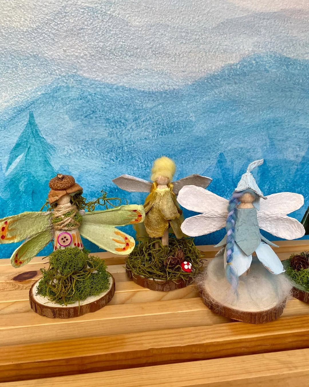 20 Fairy Doll Crafts to Create Your Own Fantasy World Woodland Fantasy Fairy Trio