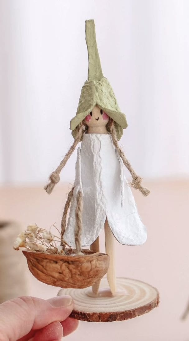 20 Fairy Doll Crafts to Create Your Own Fantasy World Woodland Flower Fairy Doll