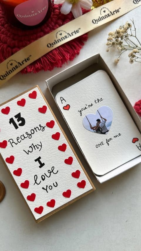 13 Reasons I Love You Card Box