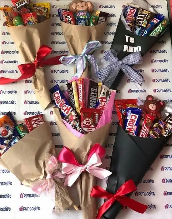 Candy Bouquet Surprise