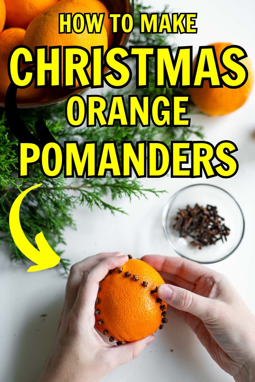 How to Make Traditional Christmas Orange Pomanders