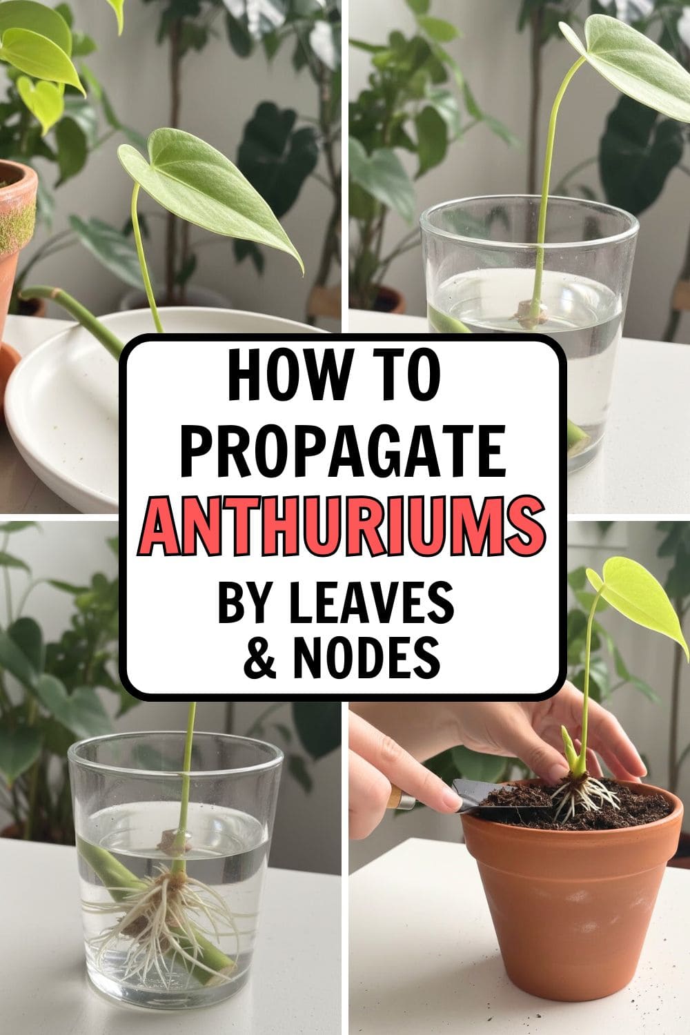 How to Propagate Anthurium by Leaves and Successfully