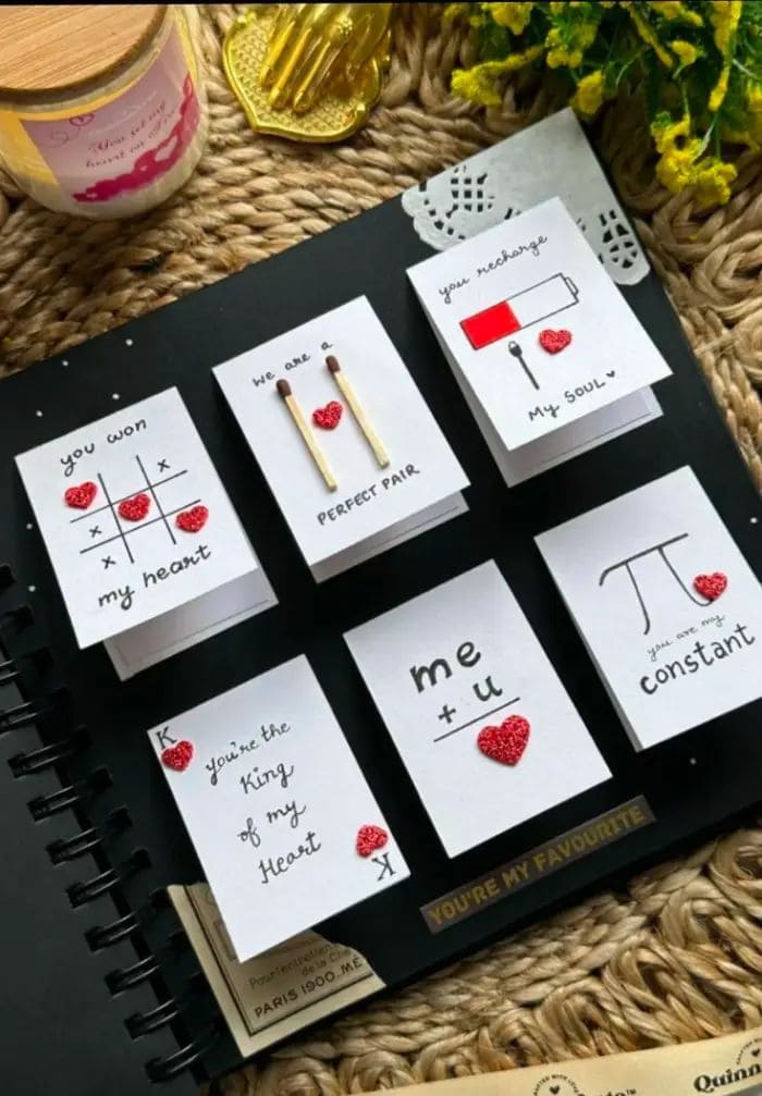 Mini Pun-Filled Love Notes
