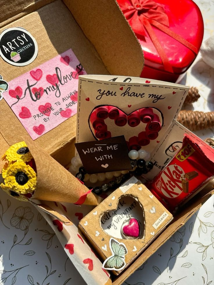 Mini Valentine Craft Box