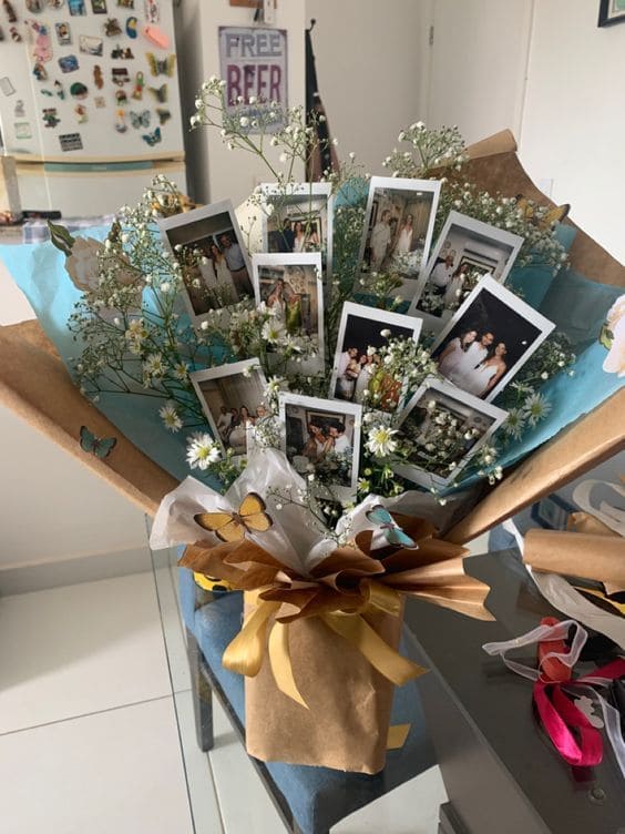 Photo Memory Bouquet