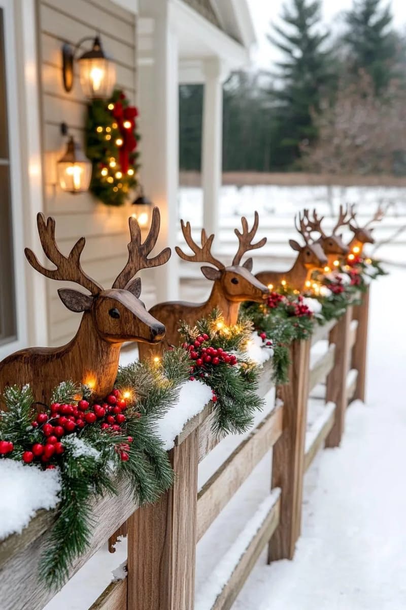 Woodland Reindeer Fence